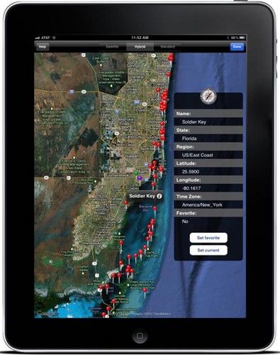 ChronGlobal map  ©  SW